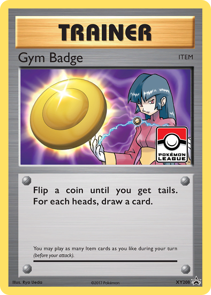 Gym Badge (XY208) (Sabrina) [XY: Black Star Promos] | Gamers Paradise