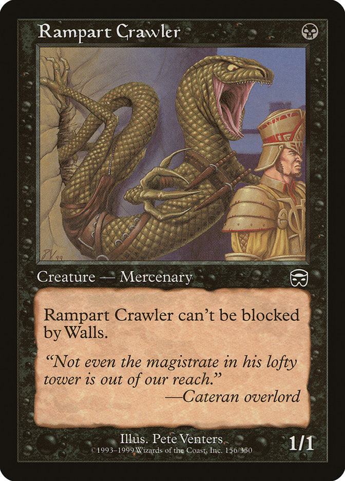 Rampart Crawler [Mercadian Masques] | Gamers Paradise