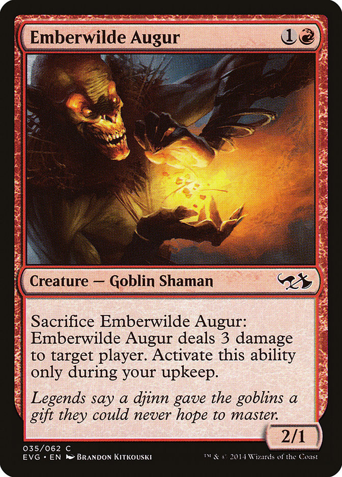 Emberwilde Augur (Elves vs. Goblins) [Duel Decks Anthology] | Gamers Paradise