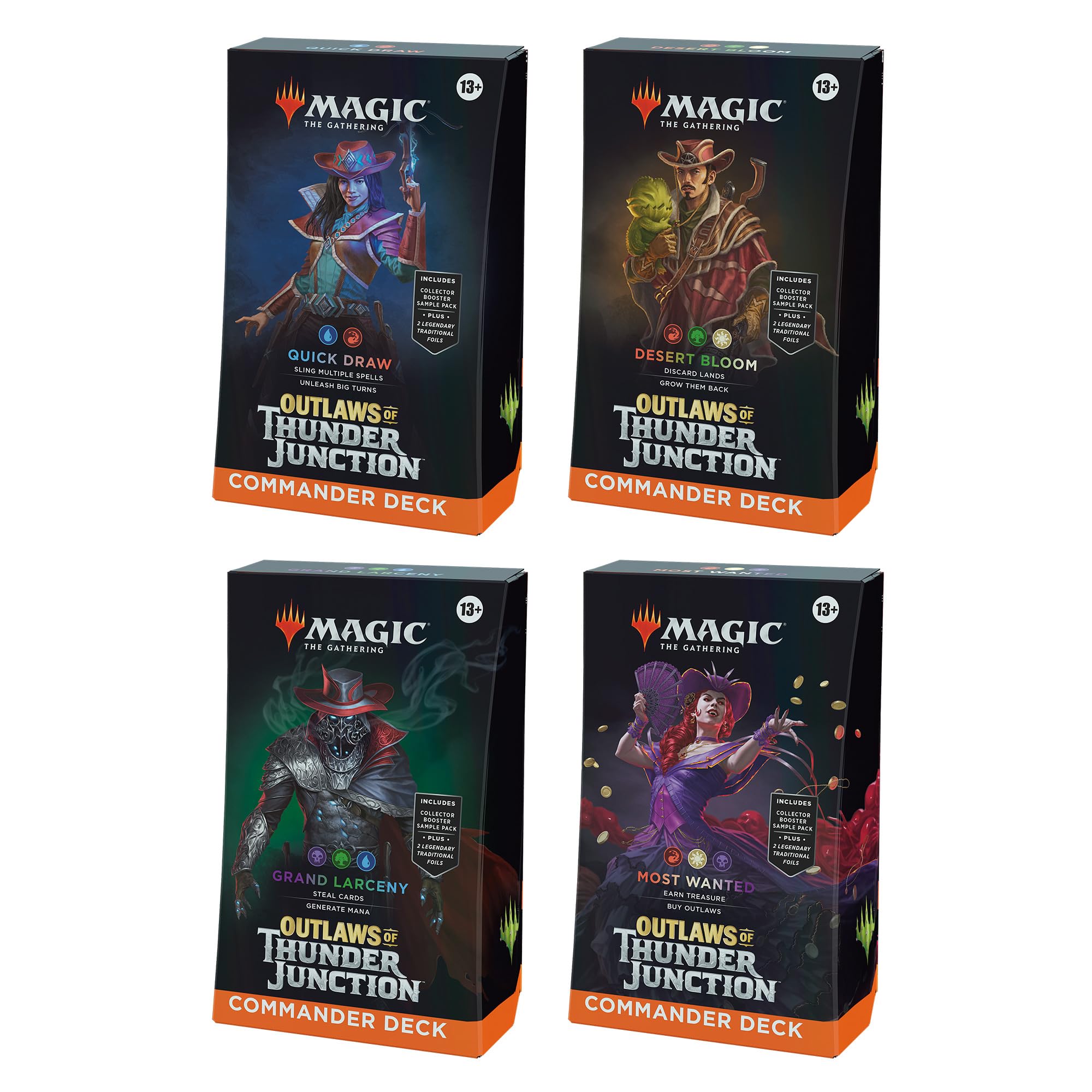 Outlaws of Thunder Junction Commander Decks Gamers Paradise Outlaws of Thunder Junction Commander Decks Gamers Paradise