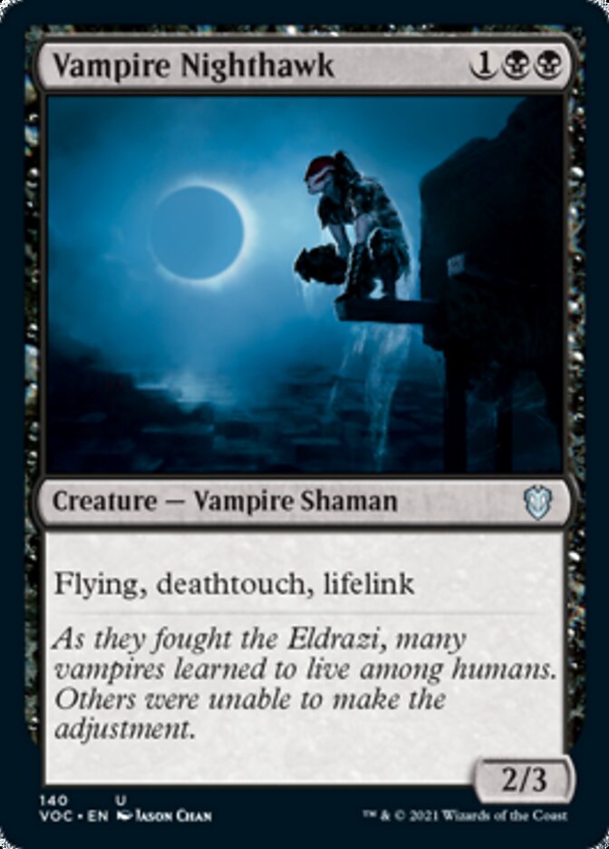 Vampire Nighthawk [Innistrad: Crimson Vow Commander] | Gamers Paradise