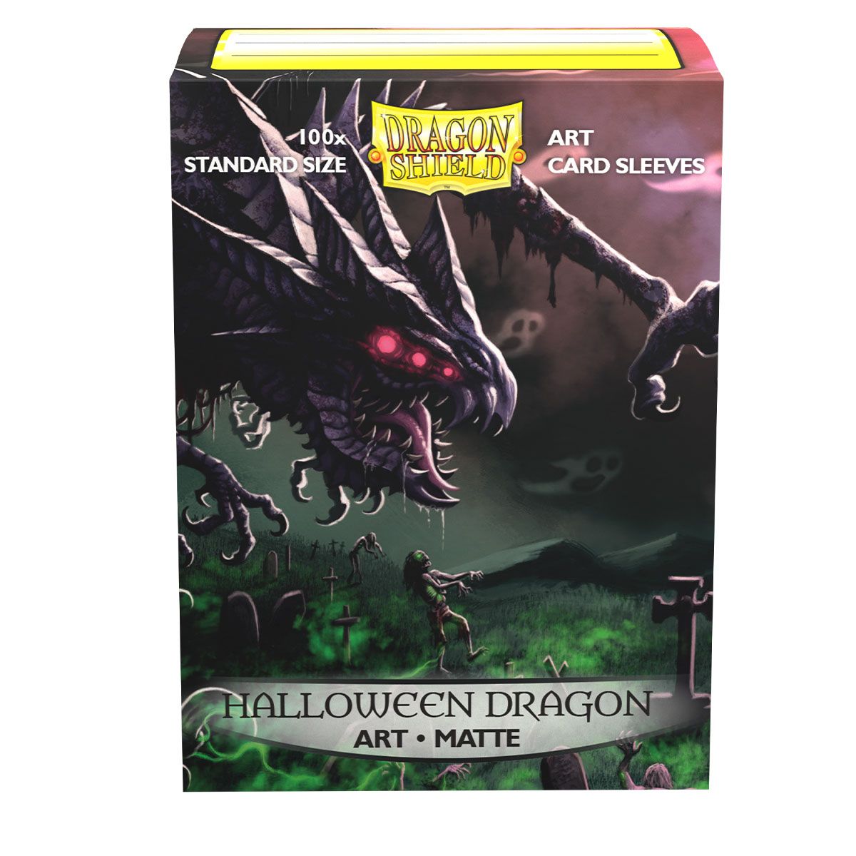 Dragon Shield: Standard 100ct Art Sleeves - Halloween Dragon (2020) | Gamers Paradise