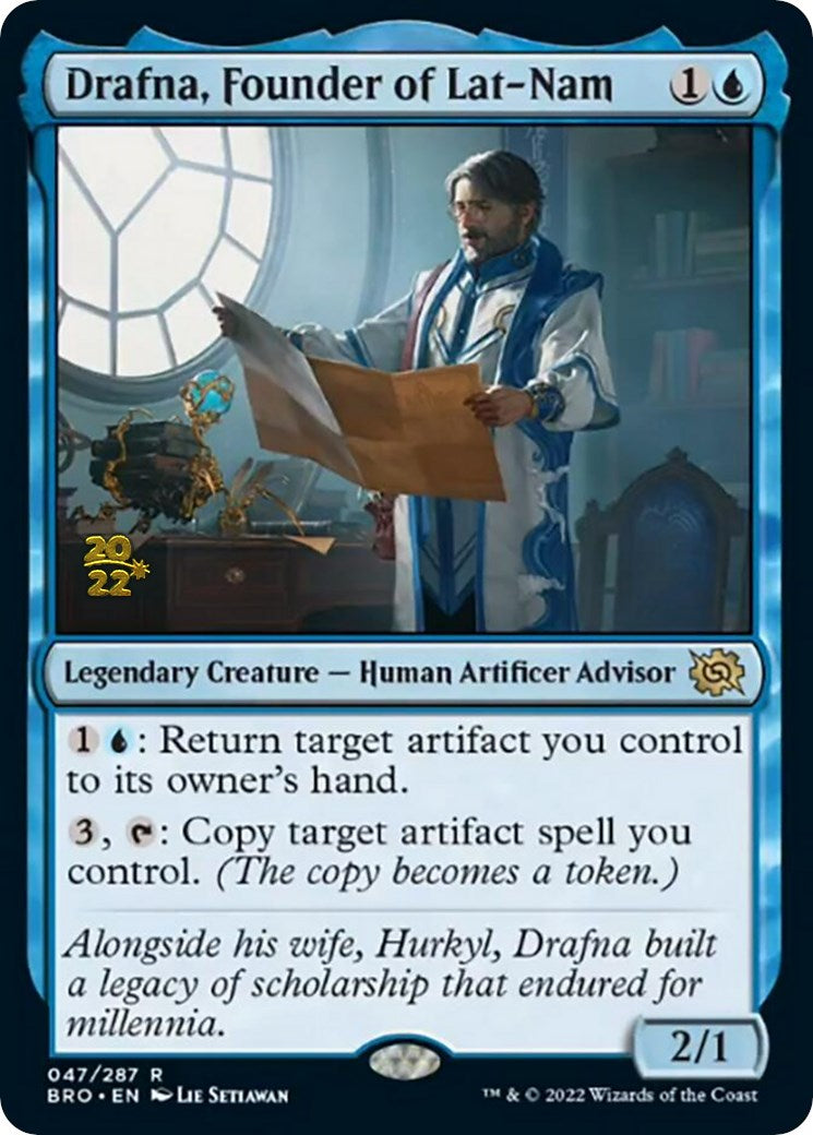 Drafna, Founder of Lat-Nam [The Brothers' War Prerelease Promos] | Gamers Paradise