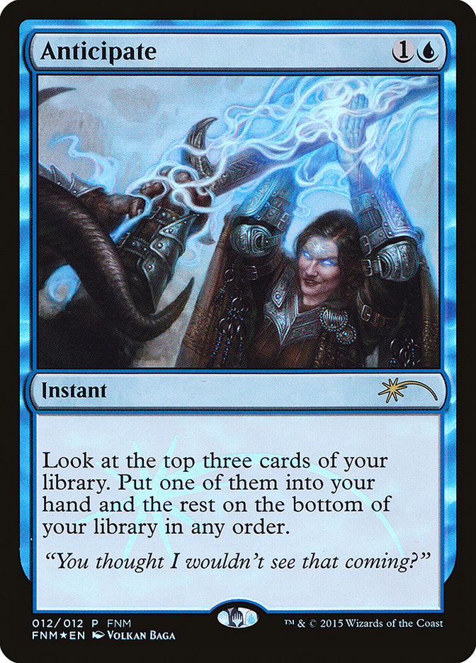 Anticipate [Friday Night Magic 2015] | Gamers Paradise