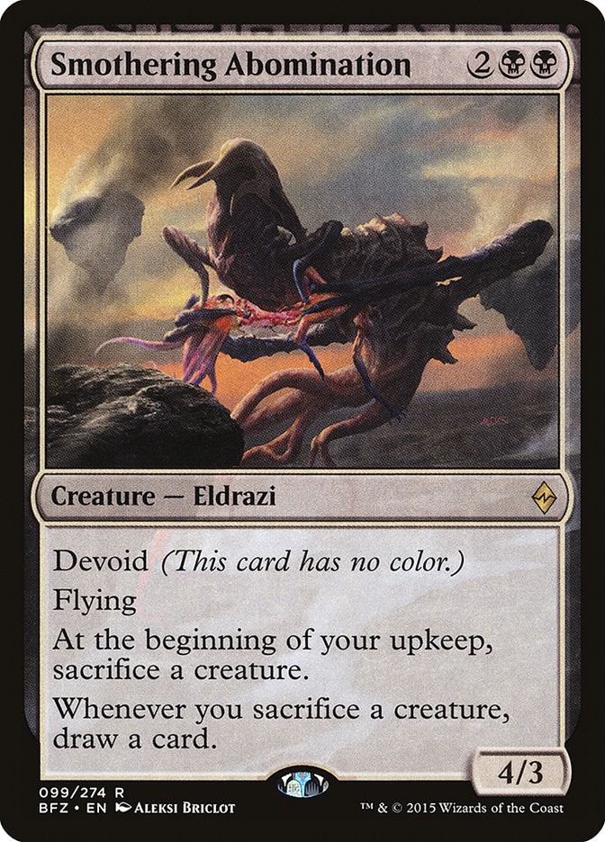 Smothering Abomination [Battle for Zendikar] | Gamers Paradise