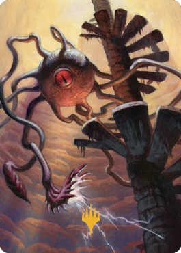 Death Kiss Art Card (Gold-Stamped Signature) [Commander Legends: Battle for Baldur's Gate Art Series] | Gamers Paradise