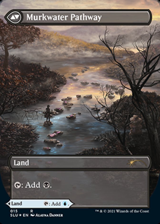 Clearwater Pathway // Murkwater Pathway (Borderless) [Secret Lair: Ultimate Edition 2] | Gamers Paradise