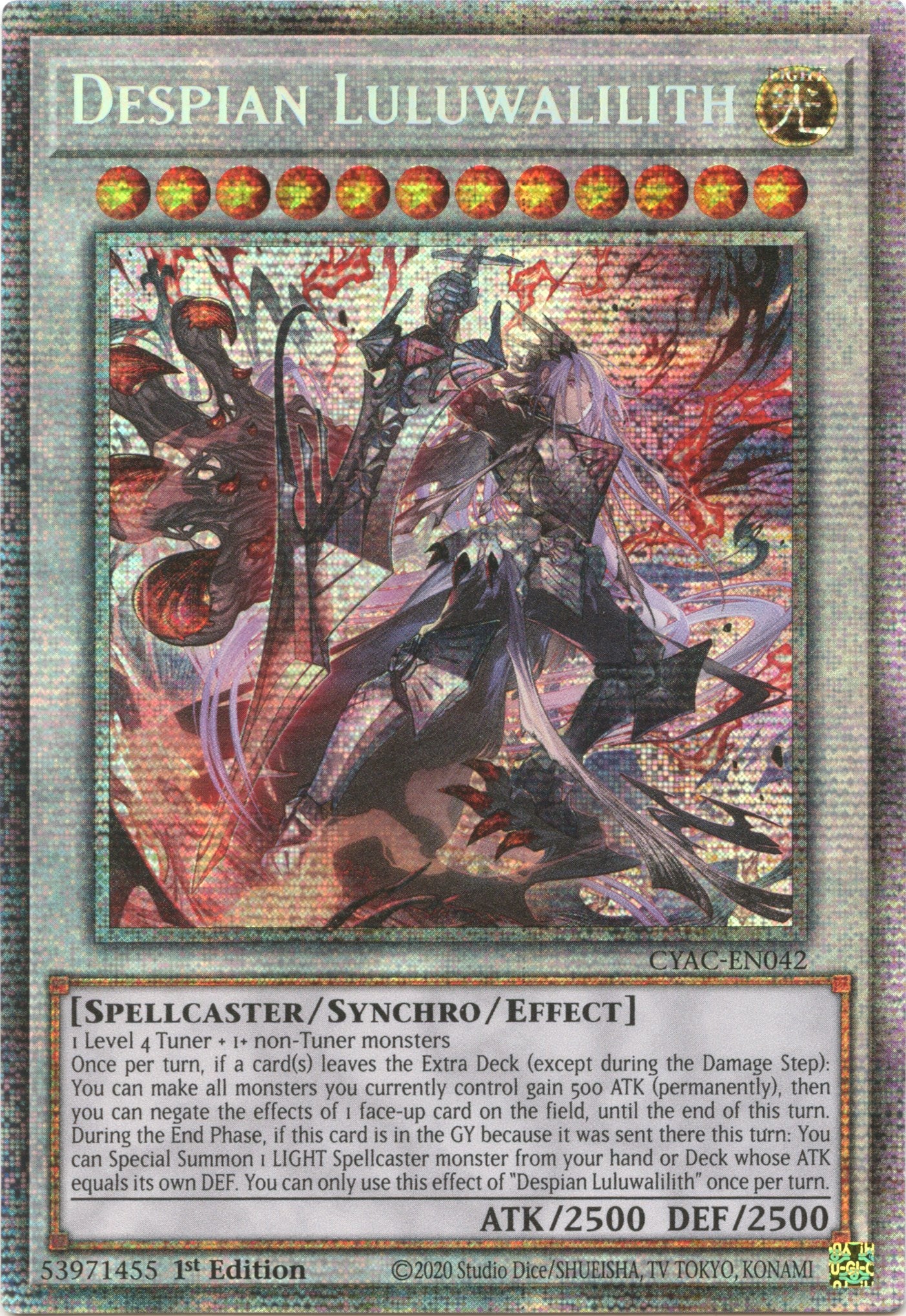 Despian Luluwalilith [CYAC-EN042] Starlight Rare | Gamers Paradise