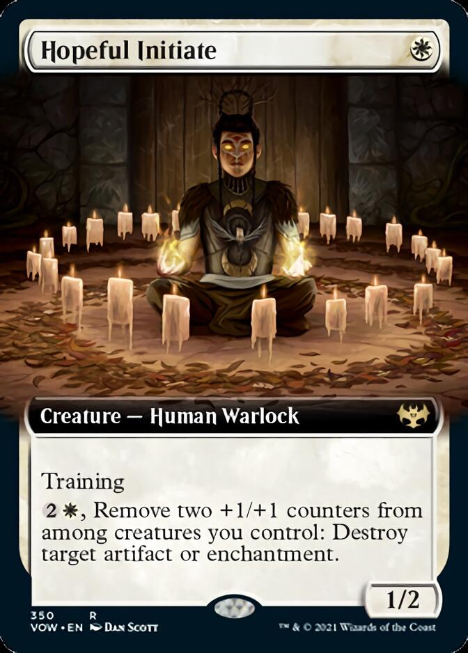 Hopeful Initiate (Extended Art) [Innistrad: Crimson Vow] | Gamers Paradise