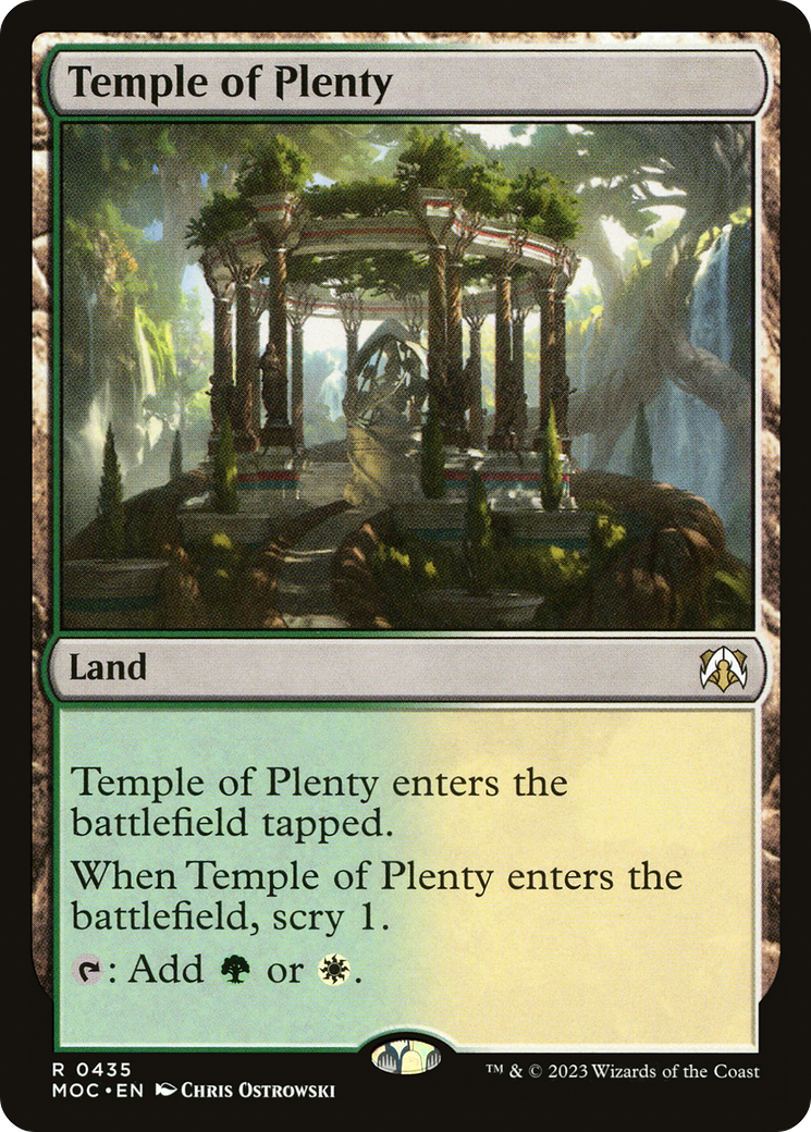 Temple of Plenty [March of the Machine Commander] | Gamers Paradise