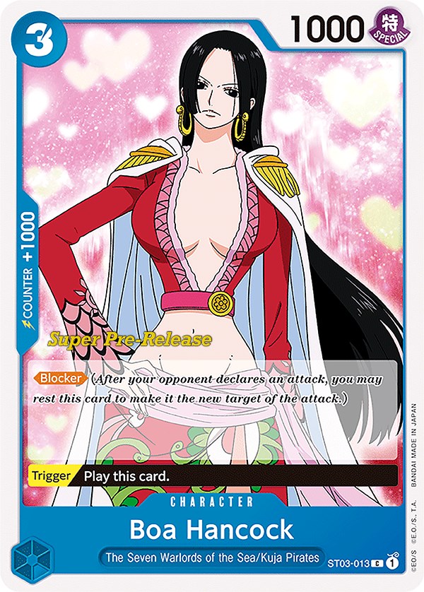 Boa Hancock [Super Pre-Release Starter Deck: The Seven Warlords of the Sea] | Gamers Paradise