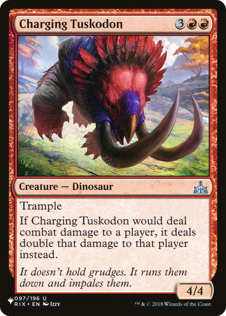 Charging Tuskodon [The List Reprints] | Gamers Paradise