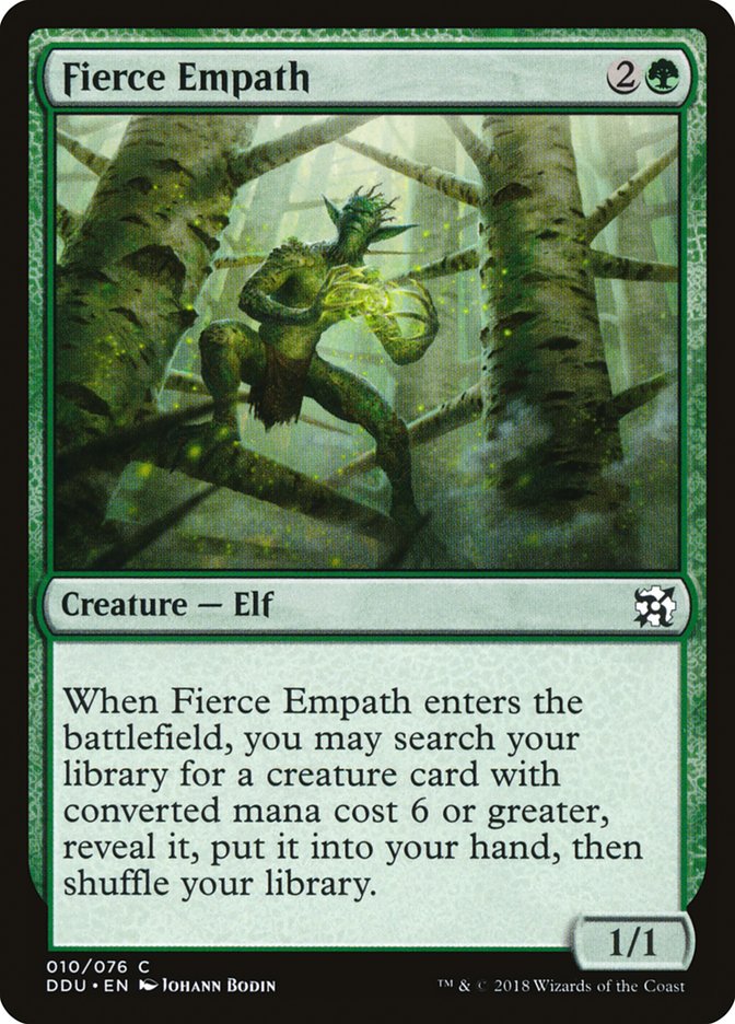 Fierce Empath [Duel Decks: Elves vs. Inventors] | Gamers Paradise