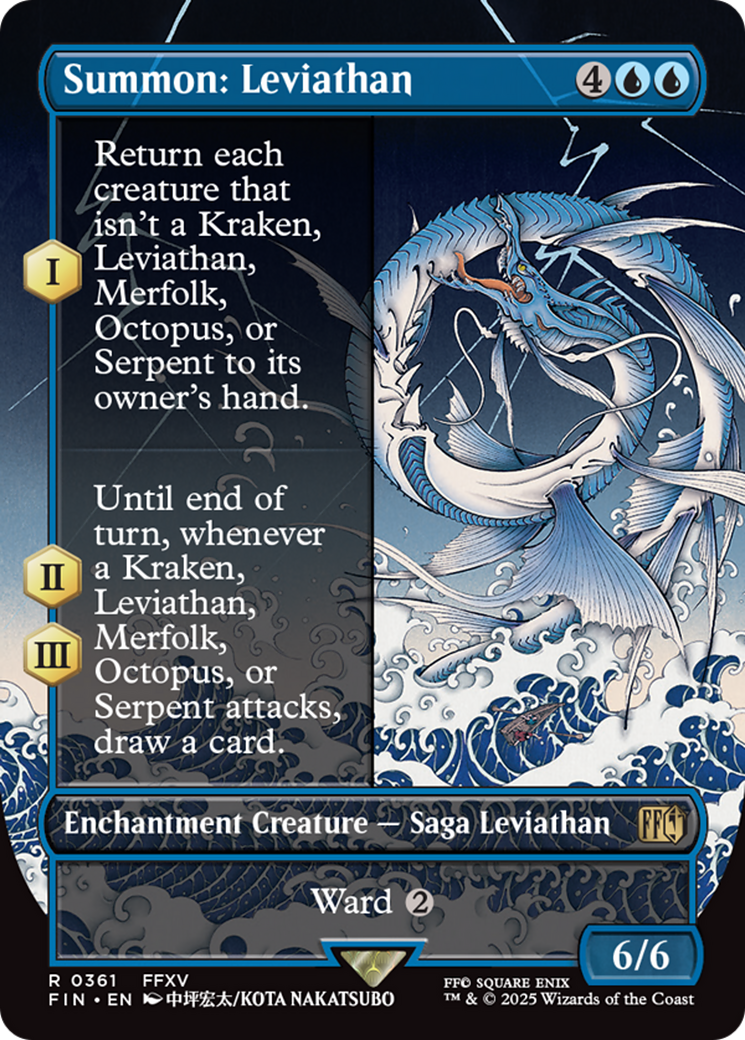 Summon: Leviathan (Borderless) [FINAL FANTASY] | Gamers Paradise