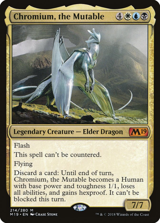 Chromium, the Mutable [Core Set 2019] | Gamers Paradise