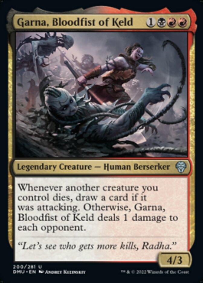 Garna, Bloodfist of Keld [Dominaria United] | Gamers Paradise