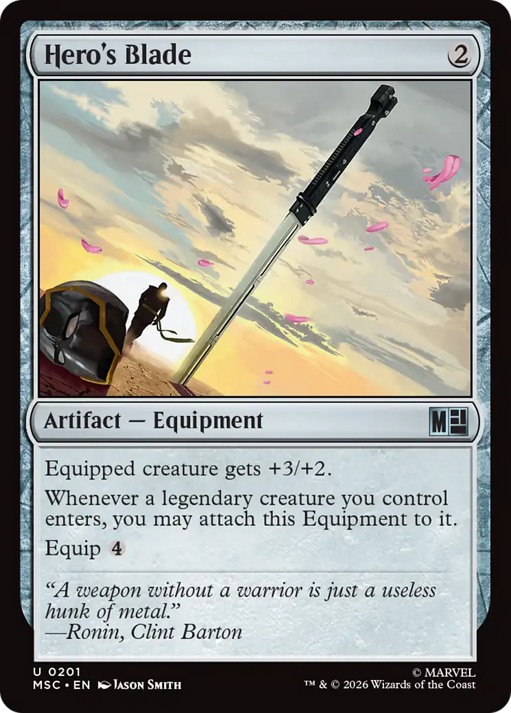 Hero's Blade [Marvel Super Heroes Commander] | Gamers Paradise