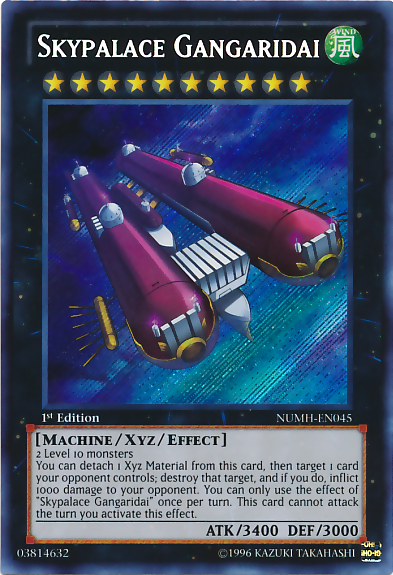 Skypalace Gangaridai [NUMH-EN045] Secret Rare | Gamers Paradise