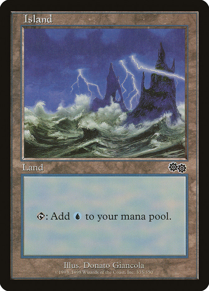 Island (335) [Urza's Saga] | Gamers Paradise