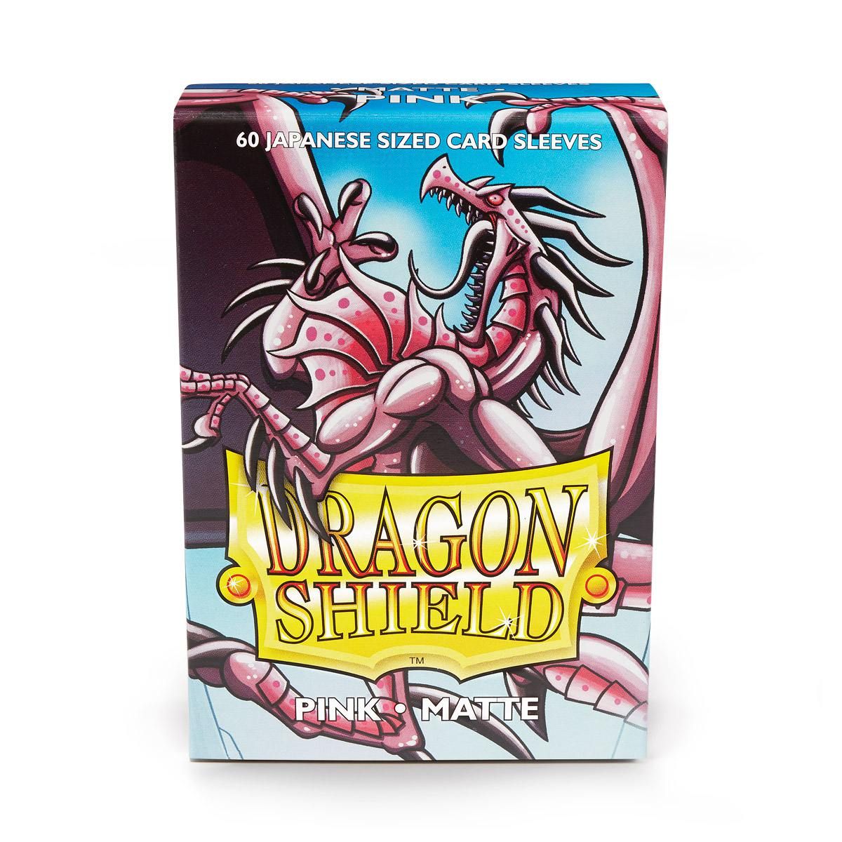 Dragon Shield: Japanese Size 60ct Sleeves - Pink (Matte) | Gamers Paradise