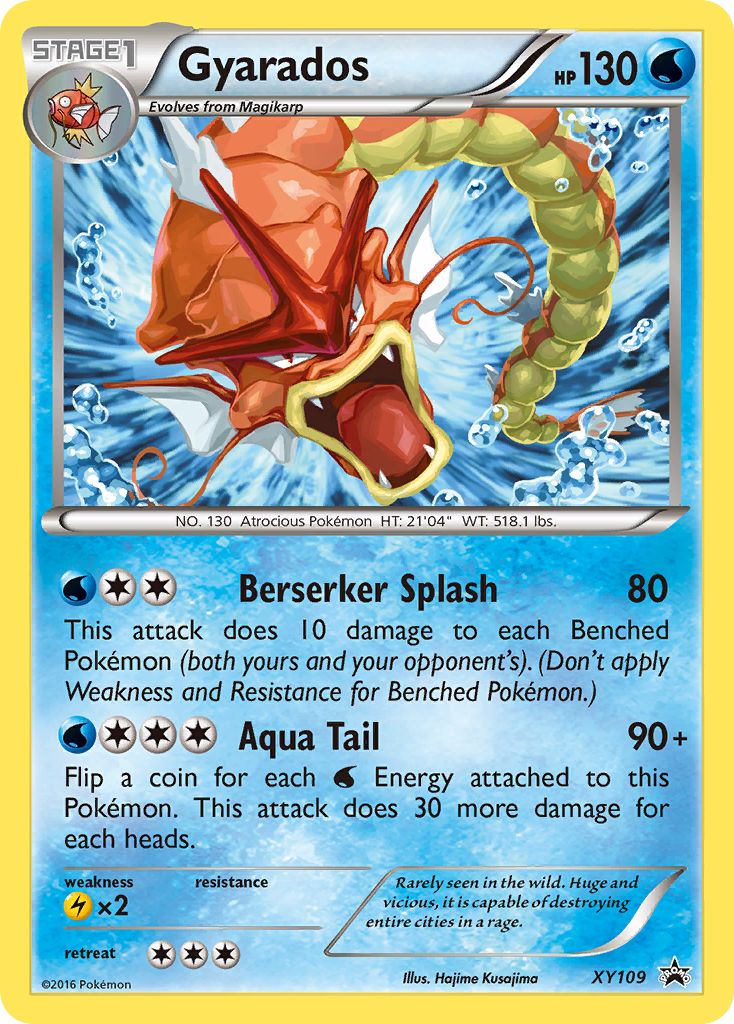 Gyarados (XY109) [XY: Black Star Promos] | Gamers Paradise