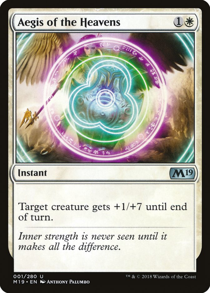 Aegis of the Heavens [Core Set 2019] | Gamers Paradise