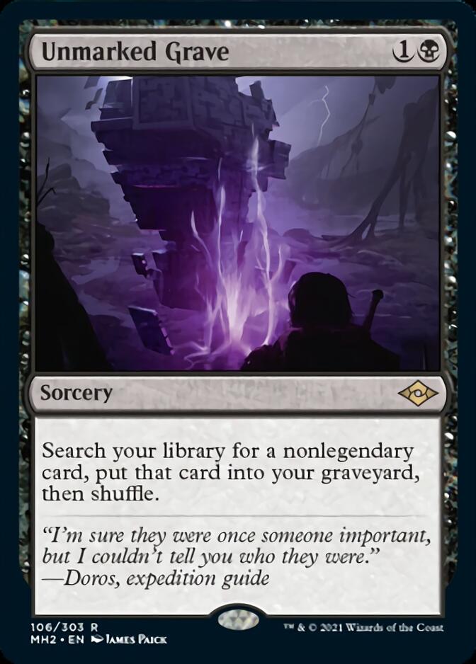 Unmarked Grave [Modern Horizons 2] | Gamers Paradise