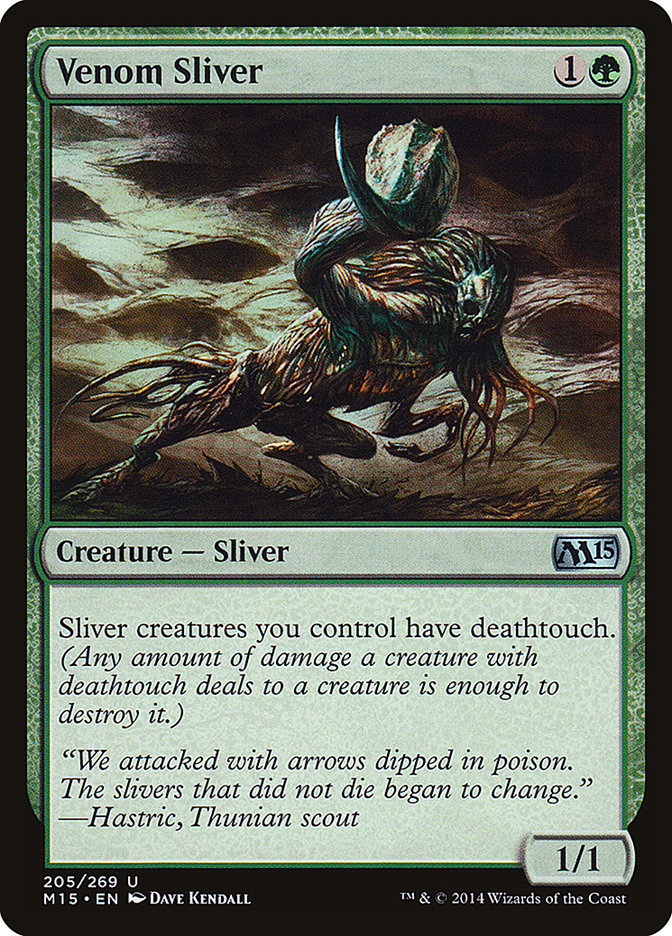 Venom Sliver [Magic 2015] | Gamers Paradise
