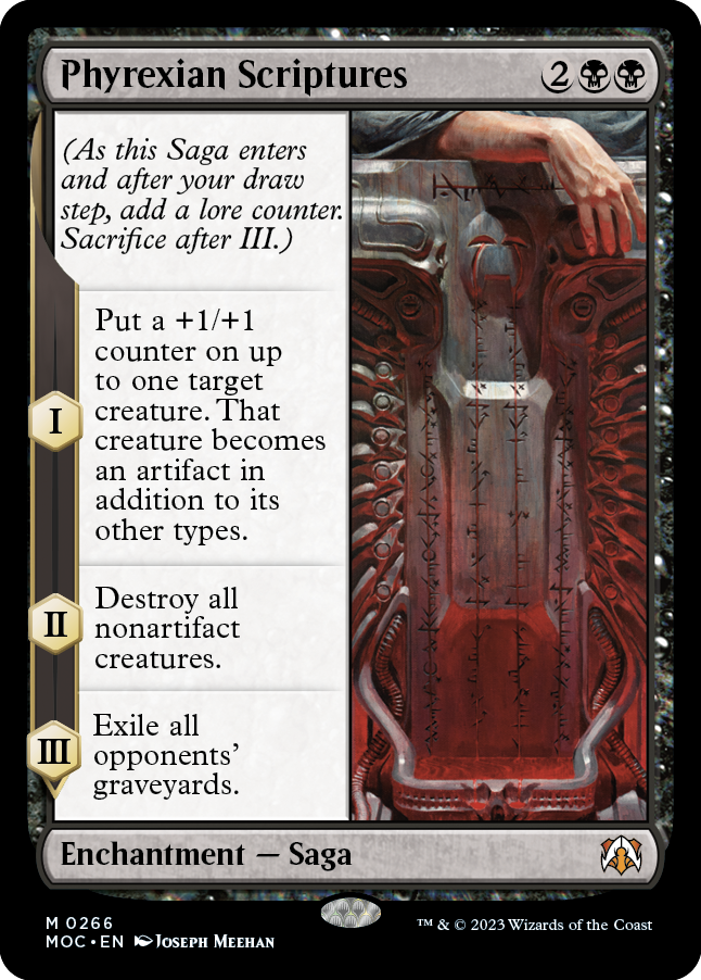 Phyrexian Scriptures [March of the Machine Commander] | Gamers Paradise