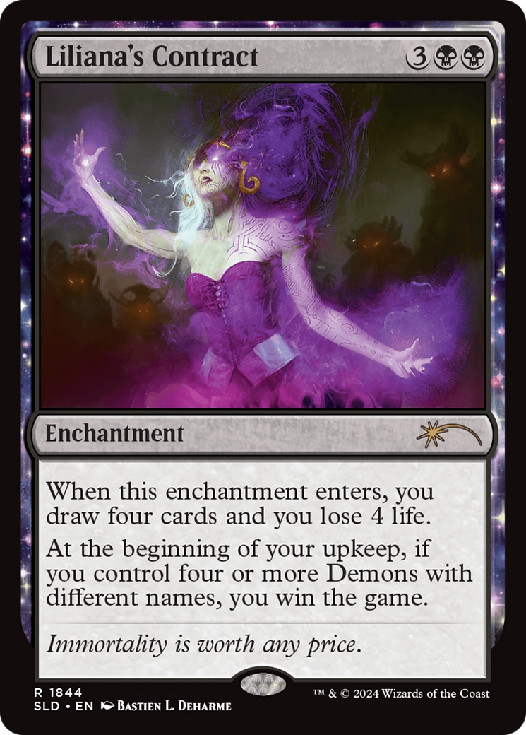 Liliana's Contract (1844) [Secret Lair Drop Series] | Gamers Paradise