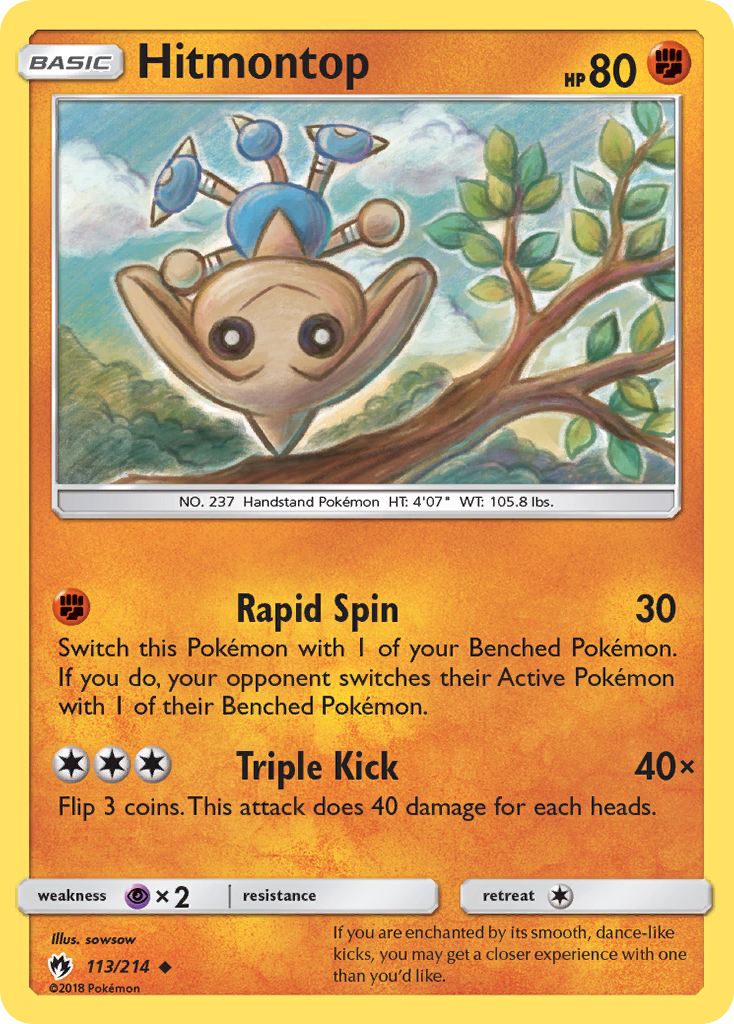 Hitmontop (113/214) [Sun & Moon: Lost Thunder] | Gamers Paradise