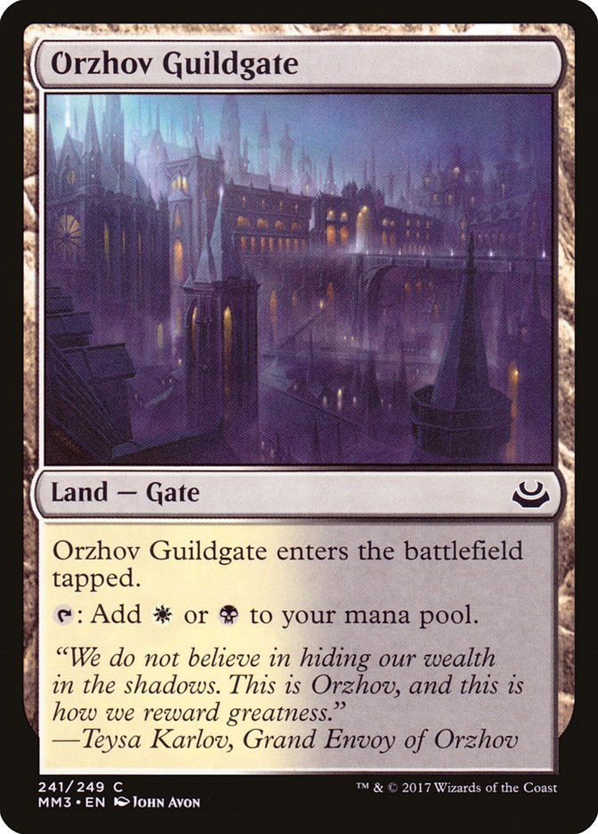 Orzhov Guildgate [Modern Masters 2017] | Gamers Paradise