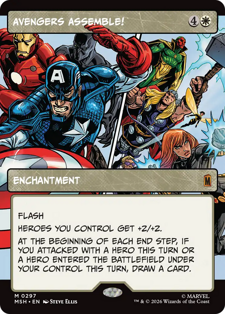 Avengers Assemble! (Borderless) (0297) [Marvel Super Heroes] | Gamers Paradise