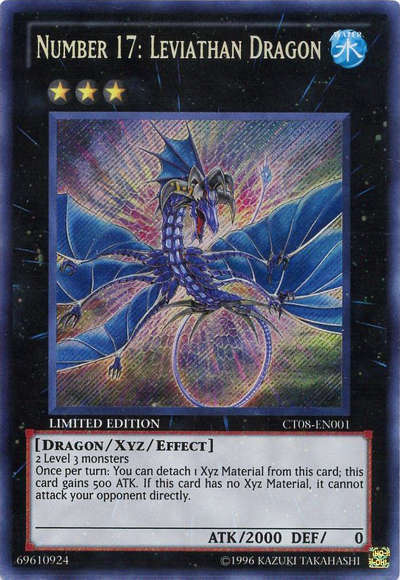 Number 17: Leviathan Dragon [CT08-EN001] Secret Rare | Gamers Paradise