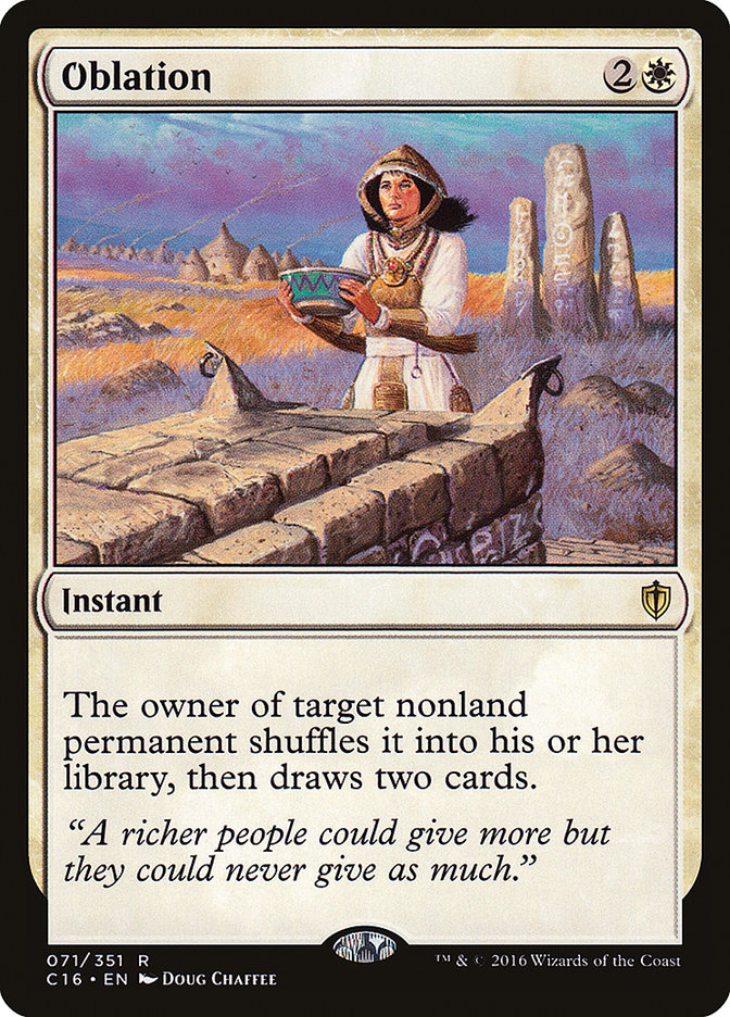 Oblation [Commander 2016] | Gamers Paradise