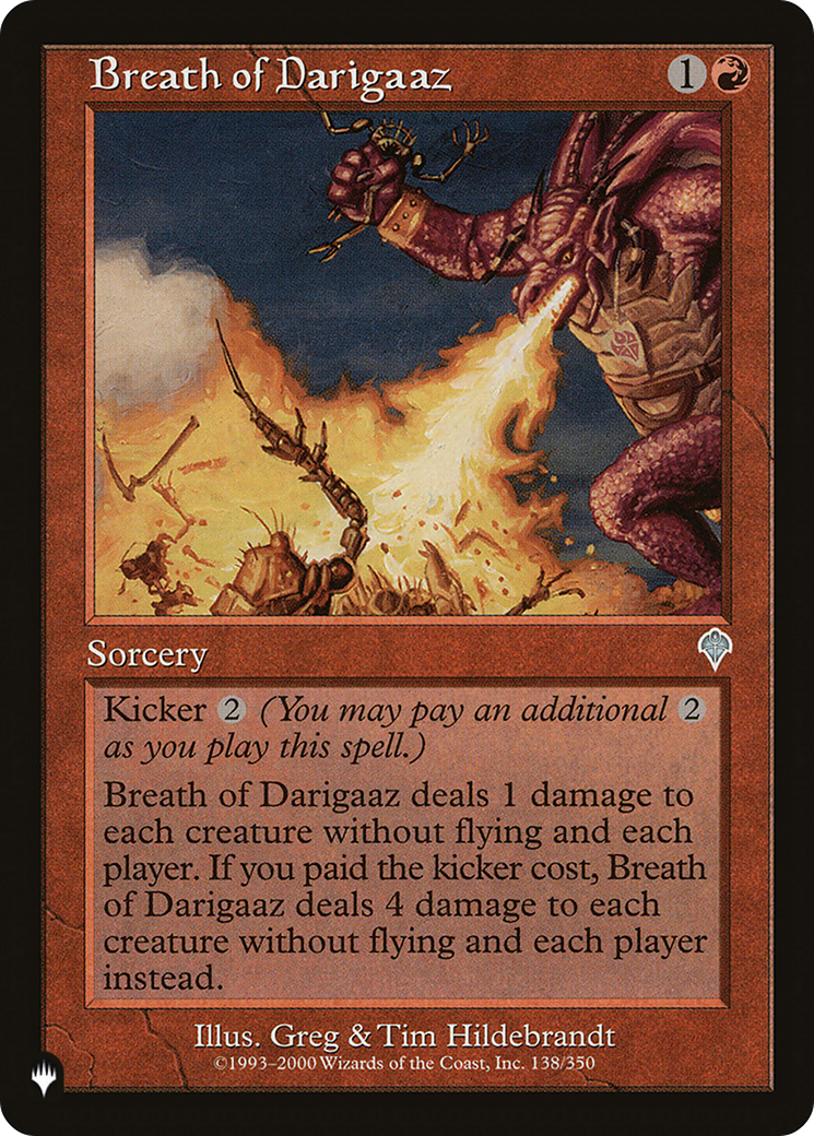 Breath of Darigaaz [The List Reprints] | Gamers Paradise