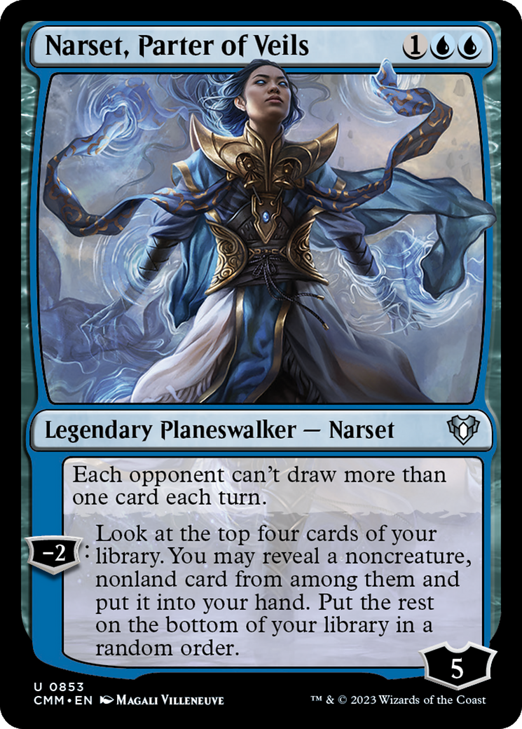 Narset, Parter of Veils [Commander Masters] | Gamers Paradise