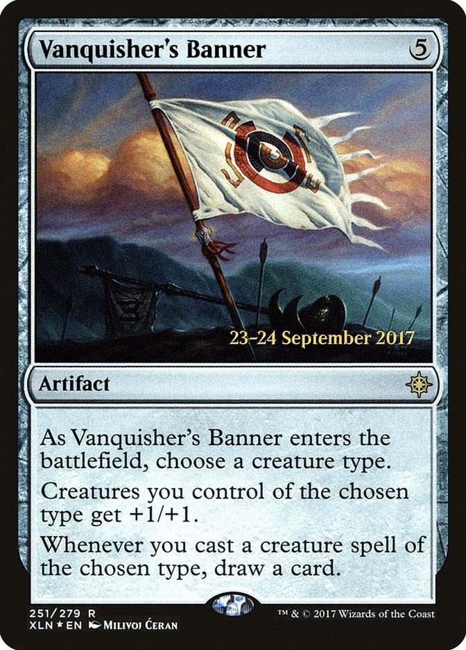 Vanquisher's Banner [Ixalan Prerelease Promos] | Gamers Paradise