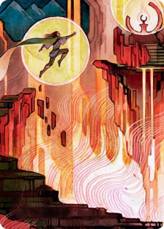 Thrill of Possibility Art Card [Strixhaven: School of Mages Art Series] | Gamers Paradise