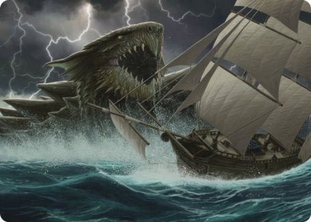 Dragon Turtle Art Card [Dungeons & Dragons: Adventures in the Forgotten Realms Art Series] | Gamers Paradise