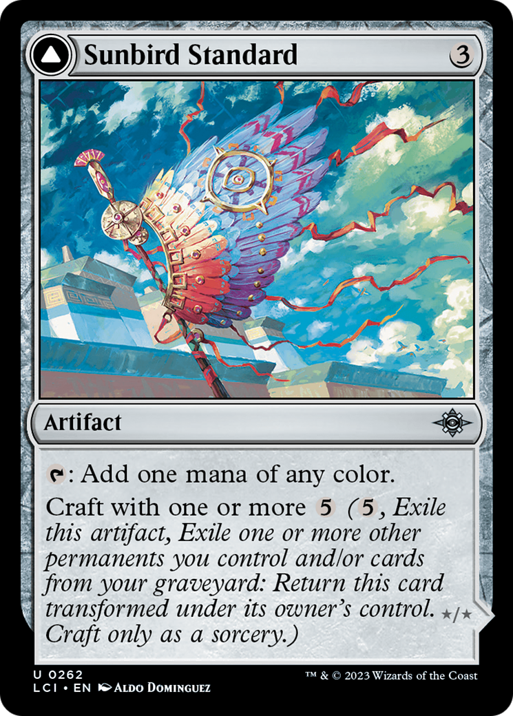 Sunbird Standard // Sunbird Effigy [The Lost Caverns of Ixalan] | Gamers Paradise