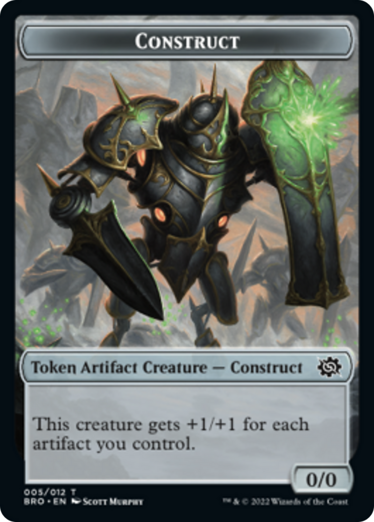 Construct Token (005) [The Brothers' War Tokens] | Gamers Paradise