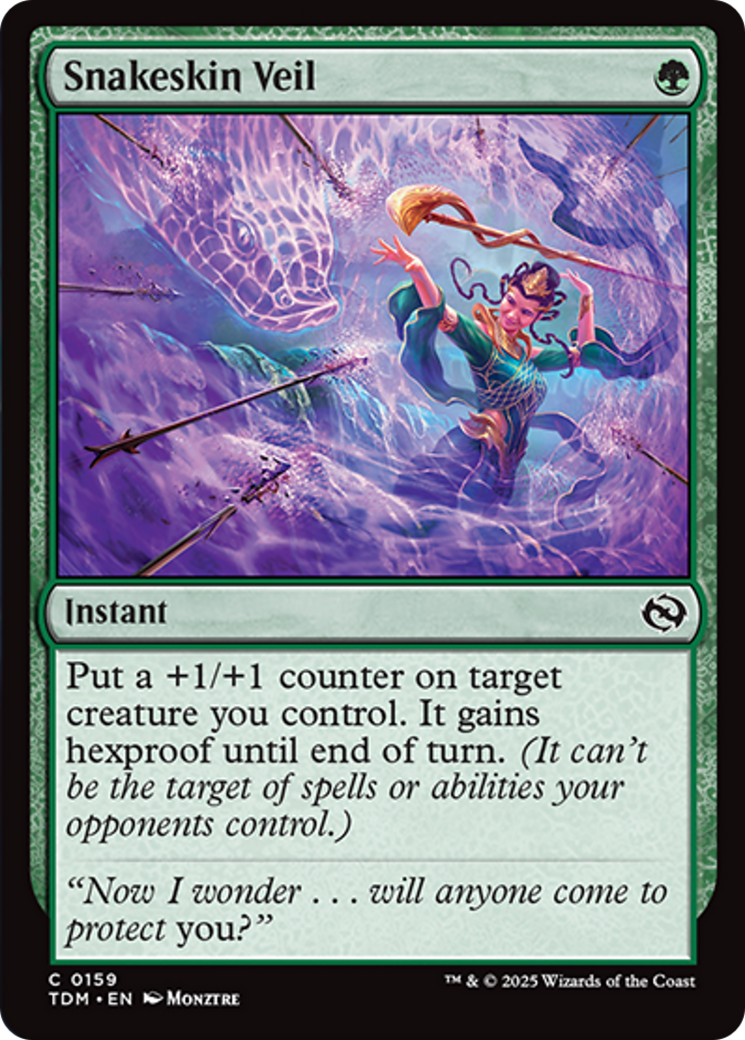 Snakeskin Veil [Tarkir: Dragonstorm] | Gamers Paradise