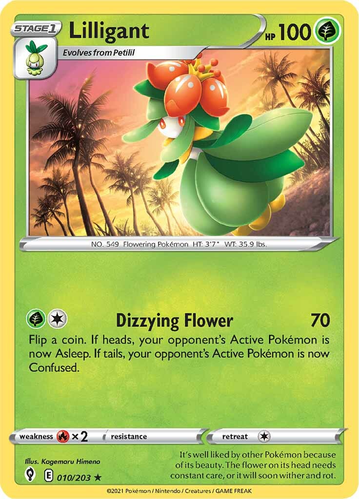 Lilligant (010/203) [Sword & Shield: Evolving Skies] | Gamers Paradise