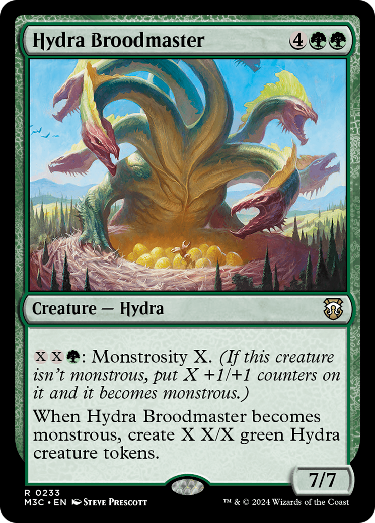 Hydra Broodmaster (Ripple Foil) [Modern Horizons 3 Commander] | Gamers Paradise