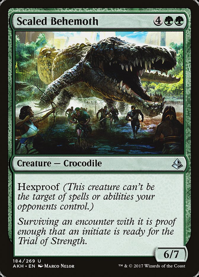 Scaled Behemoth [Amonkhet] | Gamers Paradise