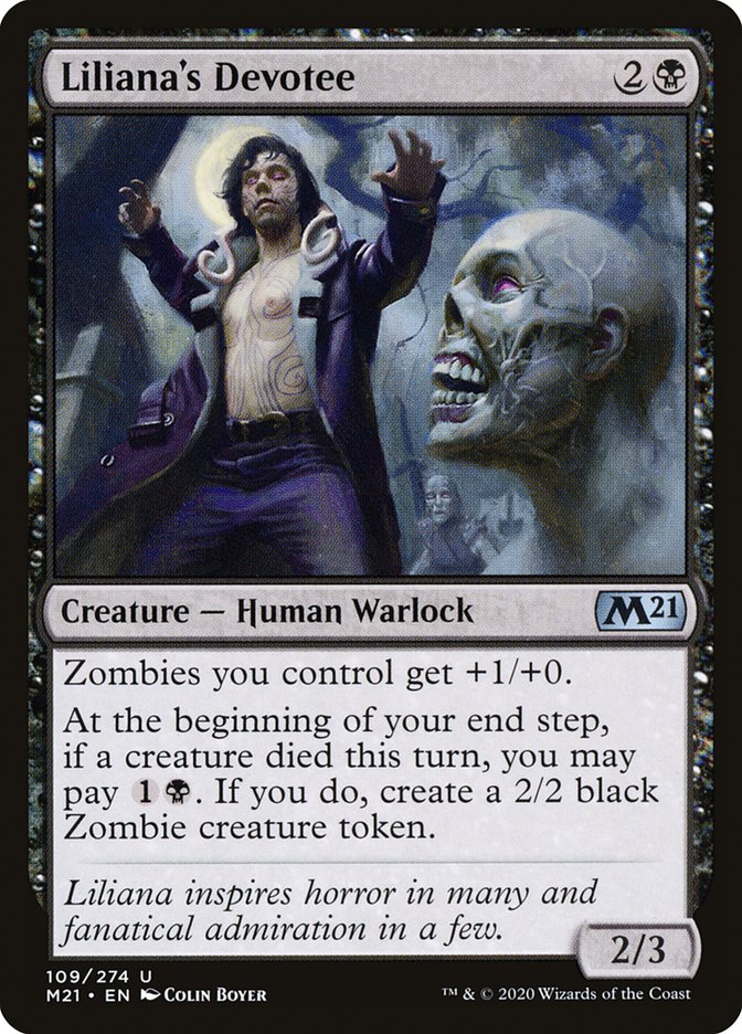 Liliana's Devotee [Core Set 2021] | Gamers Paradise