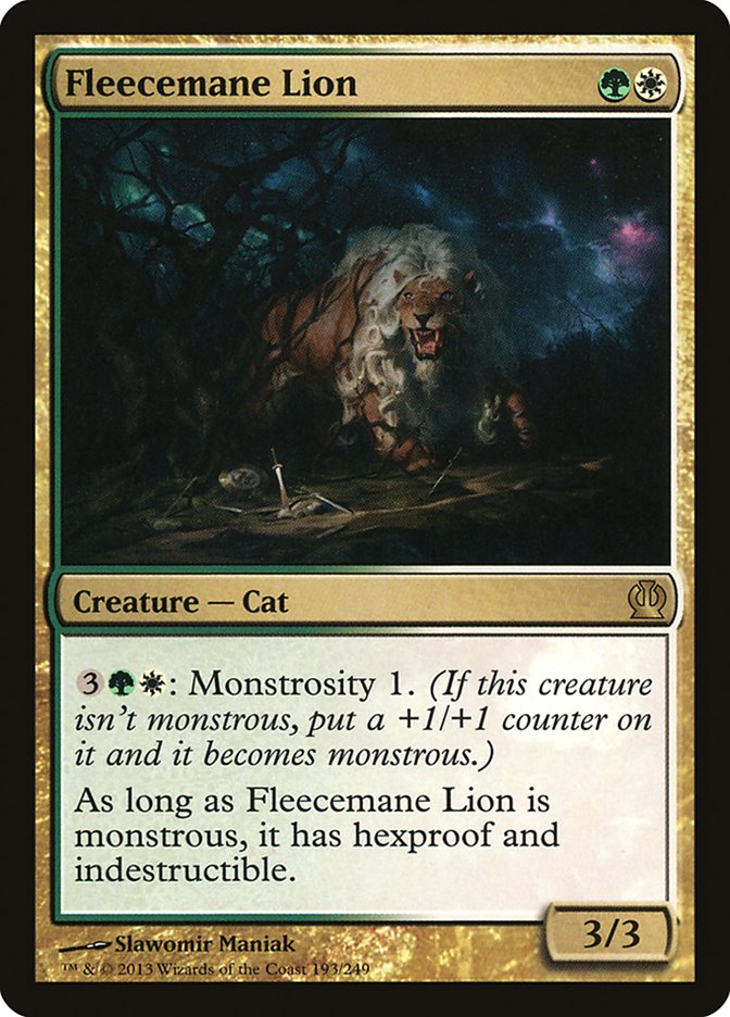 Fleecemane Lion [Theros] | Gamers Paradise