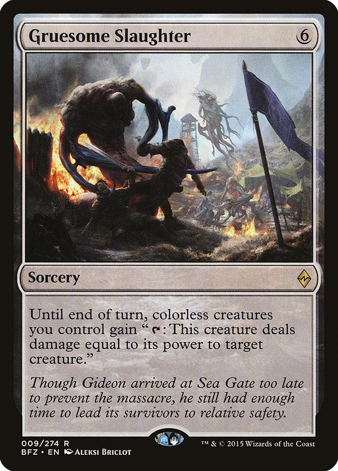 Gruesome Slaughter [Battle for Zendikar] | Gamers Paradise