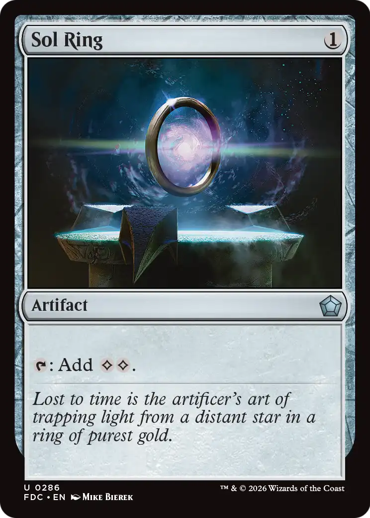 Sol Ring (0286) [Foundations Commander] | Gamers Paradise
